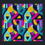Affiche Doodles rétro : pop art géométrique.<br><div class="desc">Motif de pop art géométrique. Décor de doodles de style rétro. Une texture créative et transparente pour la conception de tissu, d'éléments intérieurs, de papiers peints, d'arrière - plans et de produits imprimés. Art pop géométrique avec une touche tribale. Motifs qui racontent des histoires dans toutes les lignes et toutes...</div>