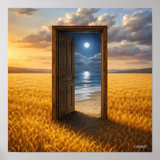 Affiche Door in the Wheat (Devant)