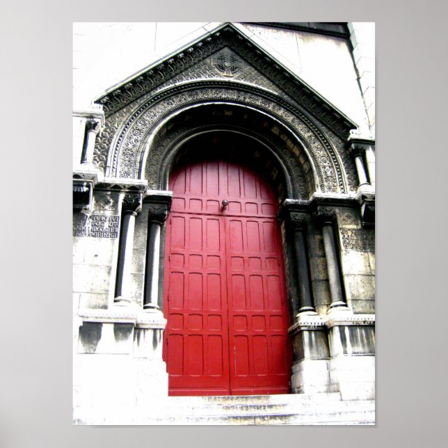 Affiche Door to Sacre Coeur (Devant)