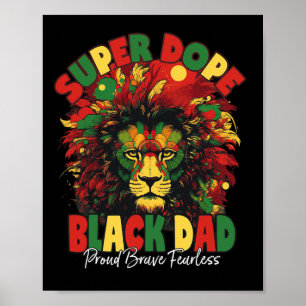 Affiche Dope Black Papa Mois de l'histoire des Noirs