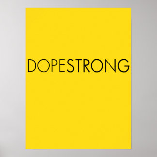 AFFICHE DOPESTRONG LANCE ARMSTRONG PARODY