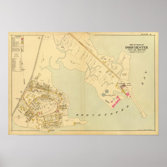 Affiche Dorchester, Massachusetts 2 (Devant)