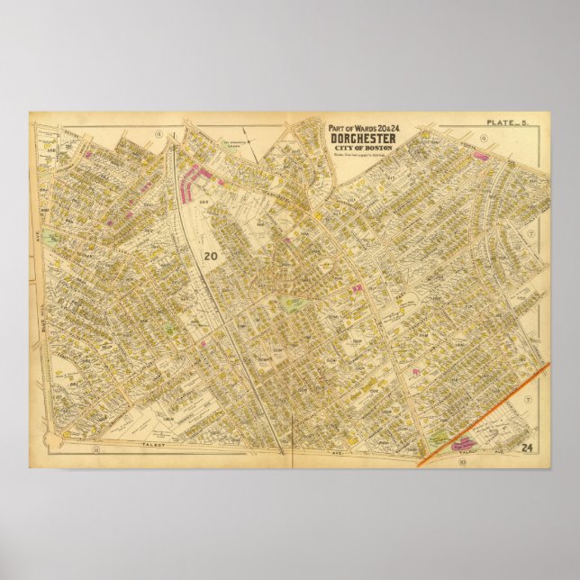 Affiche Dorchester, Massachusetts 4 (Devant)
