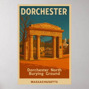 Affiche Dorchester North Burning Ground Travel