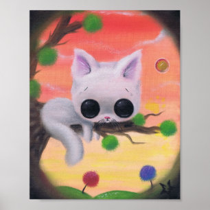 Affiche dormir est mon 9 à 5 art imprimé