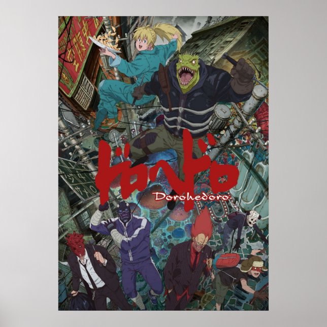 Affiche Dorohedoro Anime (Devant)
