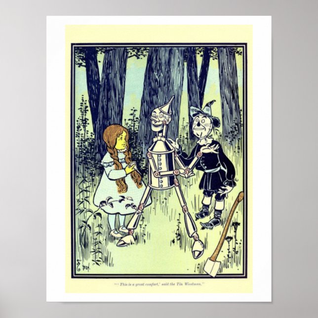 Affiche Dorthy & Scare Crow rencontrent Tin Man   (Devant)