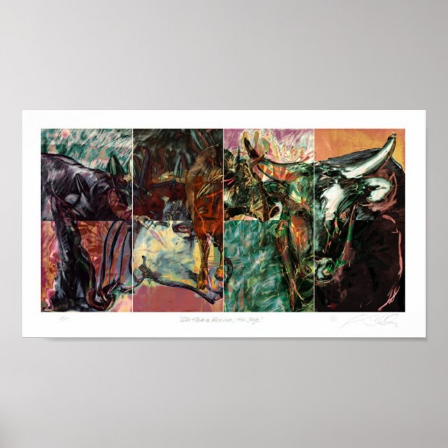 Affiche Dos Flores en Alcántara / Première étape (Devant)