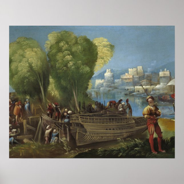 Affiche Dosso Dossi - Aeneas and Achates on the Libyan (Devant)