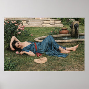 Affiche Douce Été par John William Waterhouse
