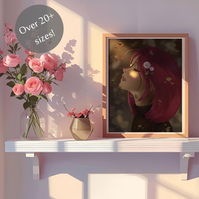 Affiche Douce Radiance Paisible (Créateur téléchargé)
