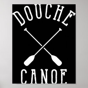 Affiche Douche en canoë