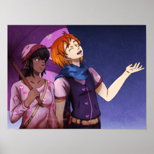 Affiche Douches d'avril