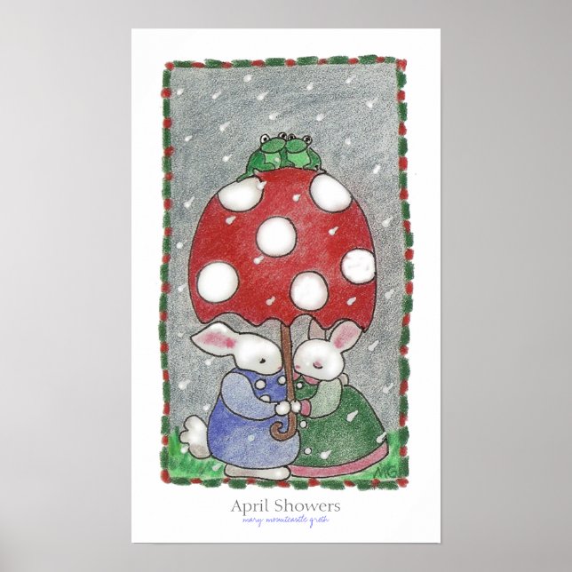 Affiche Douches d'avril (Devant)