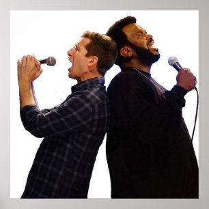 Affiche Doug Judy and Jake Peralta Brooklyn 99 Karaoke