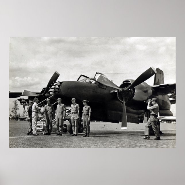 Affiche Douglas B-26K Invader (Devant)