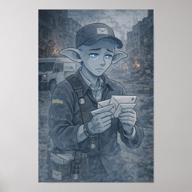 Affiche Doutes / Facteur / Rue  (Devant)