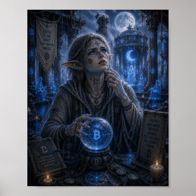 Affiche Doutes / Oracle / Temple de la Lune (Devant)