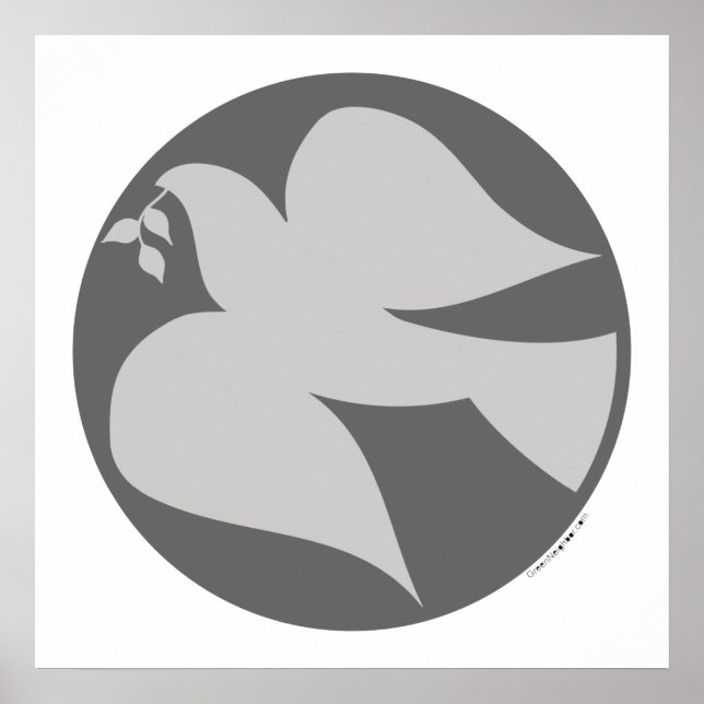 Affiche Dove of Peace Sign (Devant)