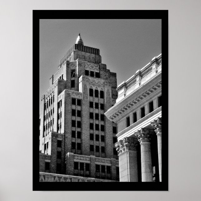Affiche Downtown Buildings (Devant)