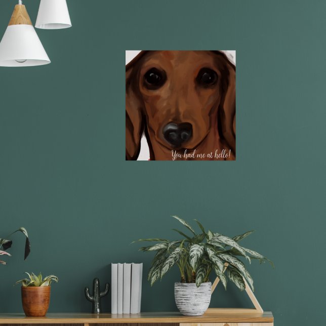 AFFICHE DOXIE ROUGE         (Salon 1)
