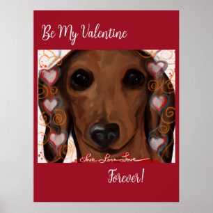 AFFICHE DOXIE ROUGE