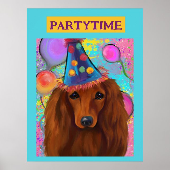 AFFICHE DOXSCHUND ROUGE           (Devant)