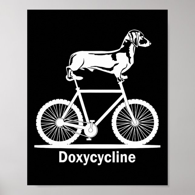 Affiche Doxycycline Pharmacie Pun drôle Pharmacie vétérina (Devant)