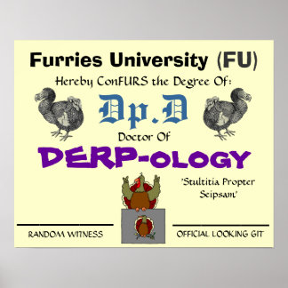 Affiche Dr de DERP-ology 2