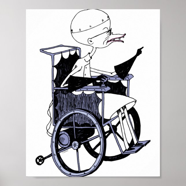 Affiche Dr Finkelstein Scientifique Fou Bébé  (Devant)