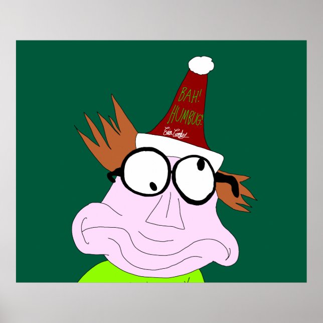 Affiche Dr. LeBrick Bah Humbug Noël (Devant)