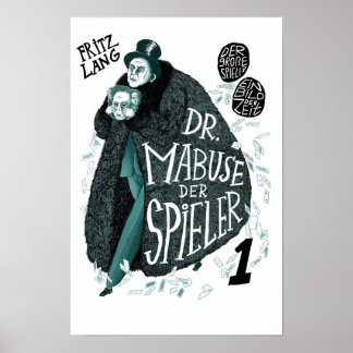 Affiche Dr Mabuse der Spieler 1922 Film Classique