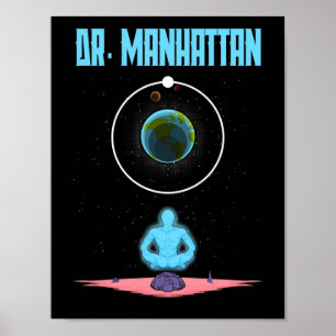 Affiche Dr Manhattan