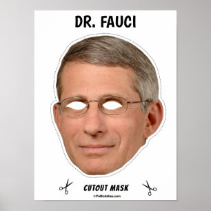 Affiche DR Masque d'Halloween FAUCI