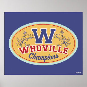 Affiche Dr Seuss   Champions Who-ville