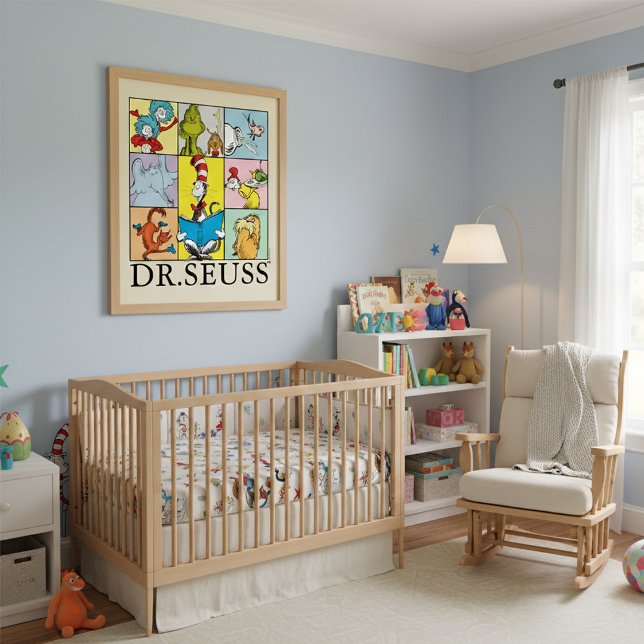 Affiche Dr Seuss | Graphique Histoires (Créateur téléchargé)