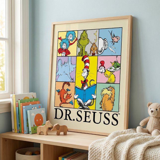 Affiche Dr. Seuss | Histoires Graphiques (Créateur téléchargé)