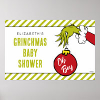 Dr Seuss | Oh Boy Grinch Baby shower