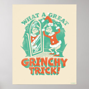 Affiche Dr Seuss Quelle belle petite queue de Grinchy !