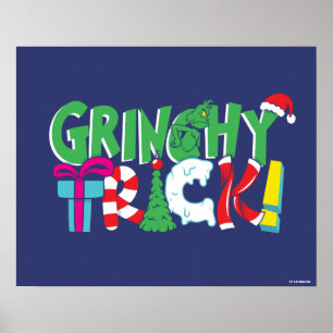 Affiche Dr. Seuss Tour de Grinch