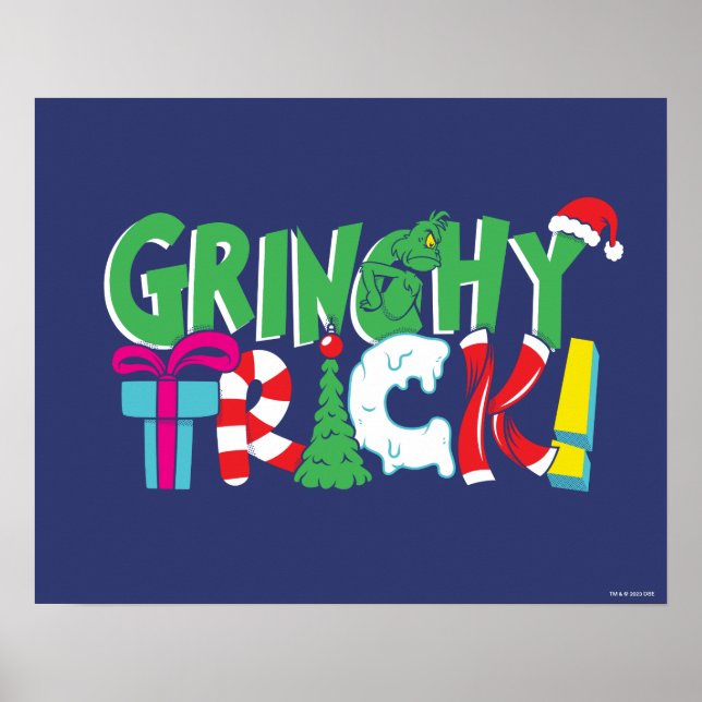 Affiche Dr. Seuss | Tour de Grinch (Devant)