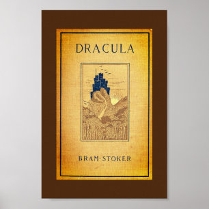 Affiche Dracula Couverture de la première édition américai