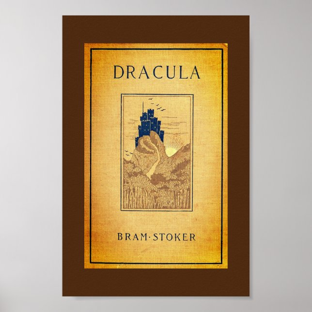 Affiche Dracula Couverture de la première édition américai (Devant)