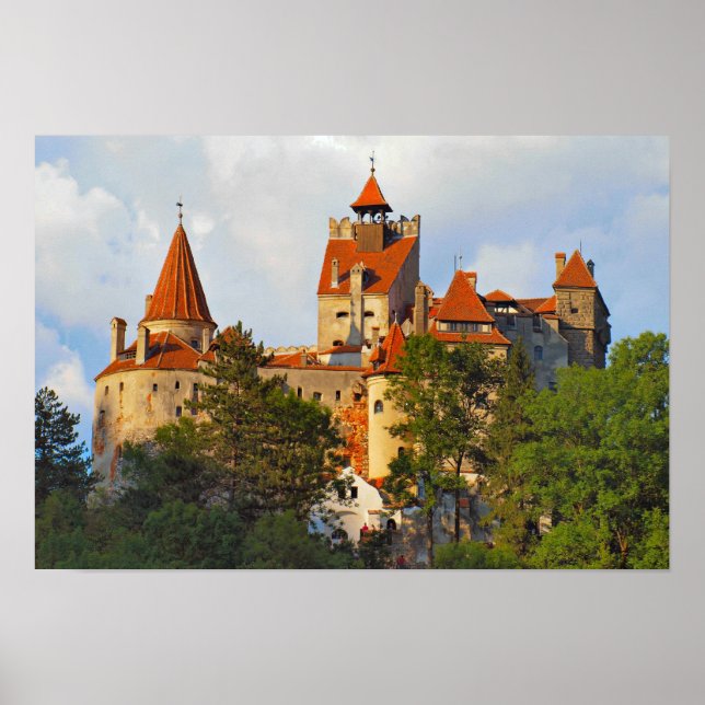Affiche Dracula's castle,hilltop eerie (Devant)