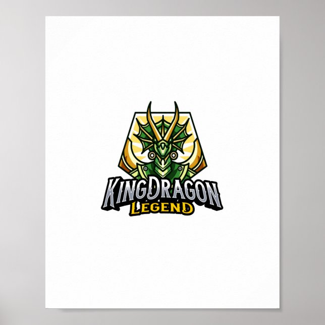 Affiche dragon (Devant)