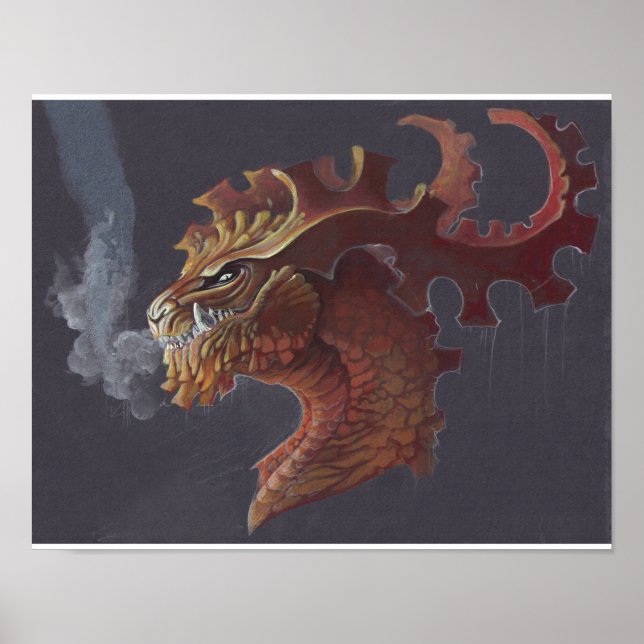 Affiche dragon (Devant)