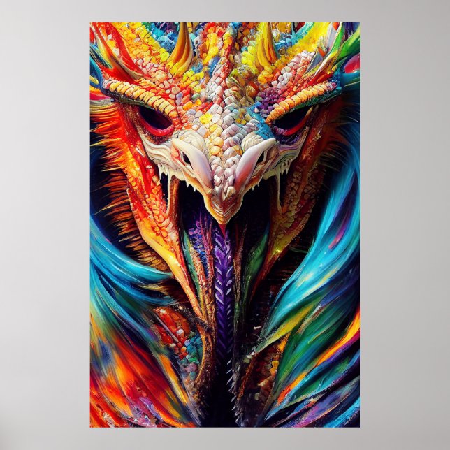 Affiche Dragon Animal Discovery Aventure Nature Planète (Devant)