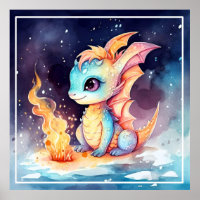 Dragon Bébé Crystalized Cute