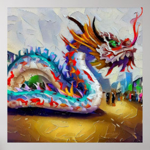 Affiche Dragon chinois (21)