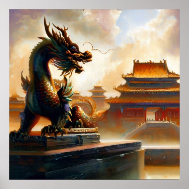 Affiche Dragon chinois (33) (Devant)